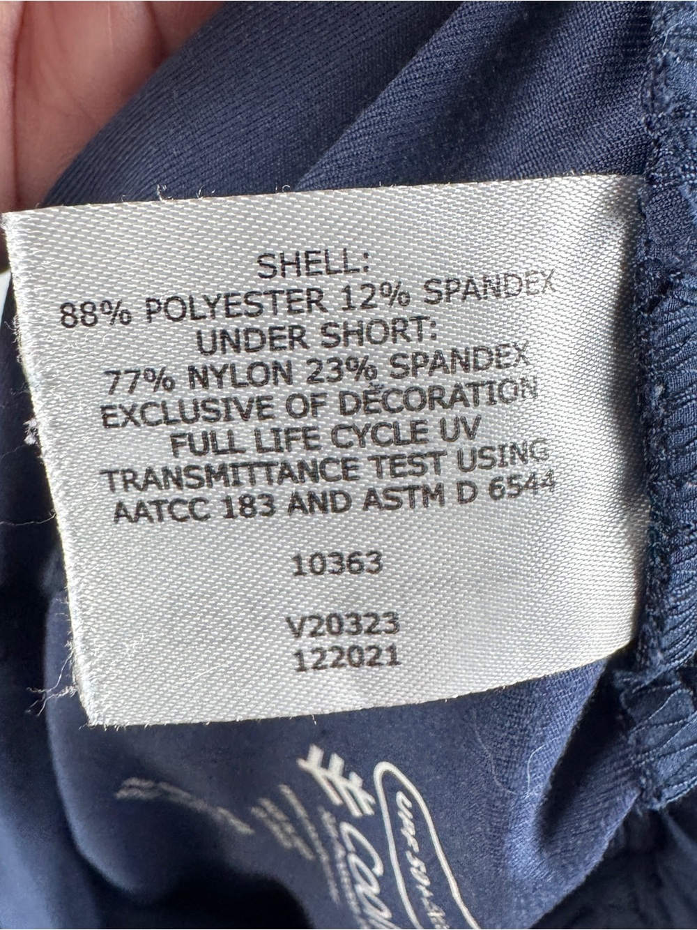 Coolibar Pisa Travel Skort Womens XXL Navy Blue UPF 50+ Sun Protection Active - Picture 7 of 11